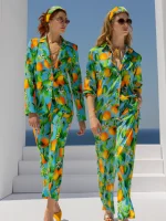 ΠΟΥΚΑΜΙΣΟ ΜΕ PRINT ΠΟΡΤΟΚΑΛΙΑ C.MANOLO