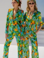 ΠΟΥΚΑΜΙΣΟ ΜΕ PRINT ΠΟΡΤΟΚΑΛΙΑ C.MANOLO