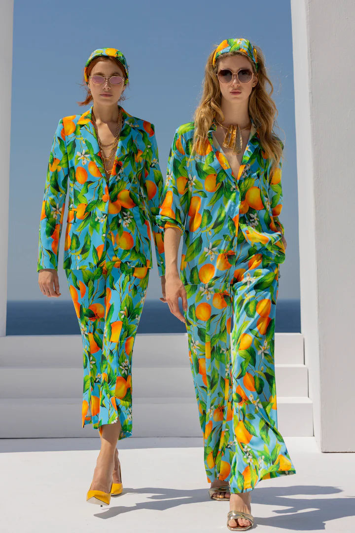 ΠΟΥΚΑΜΙΣΟ ΜΕ PRINT ΠΟΡΤΟΚΑΛΙΑ C.MANOLO