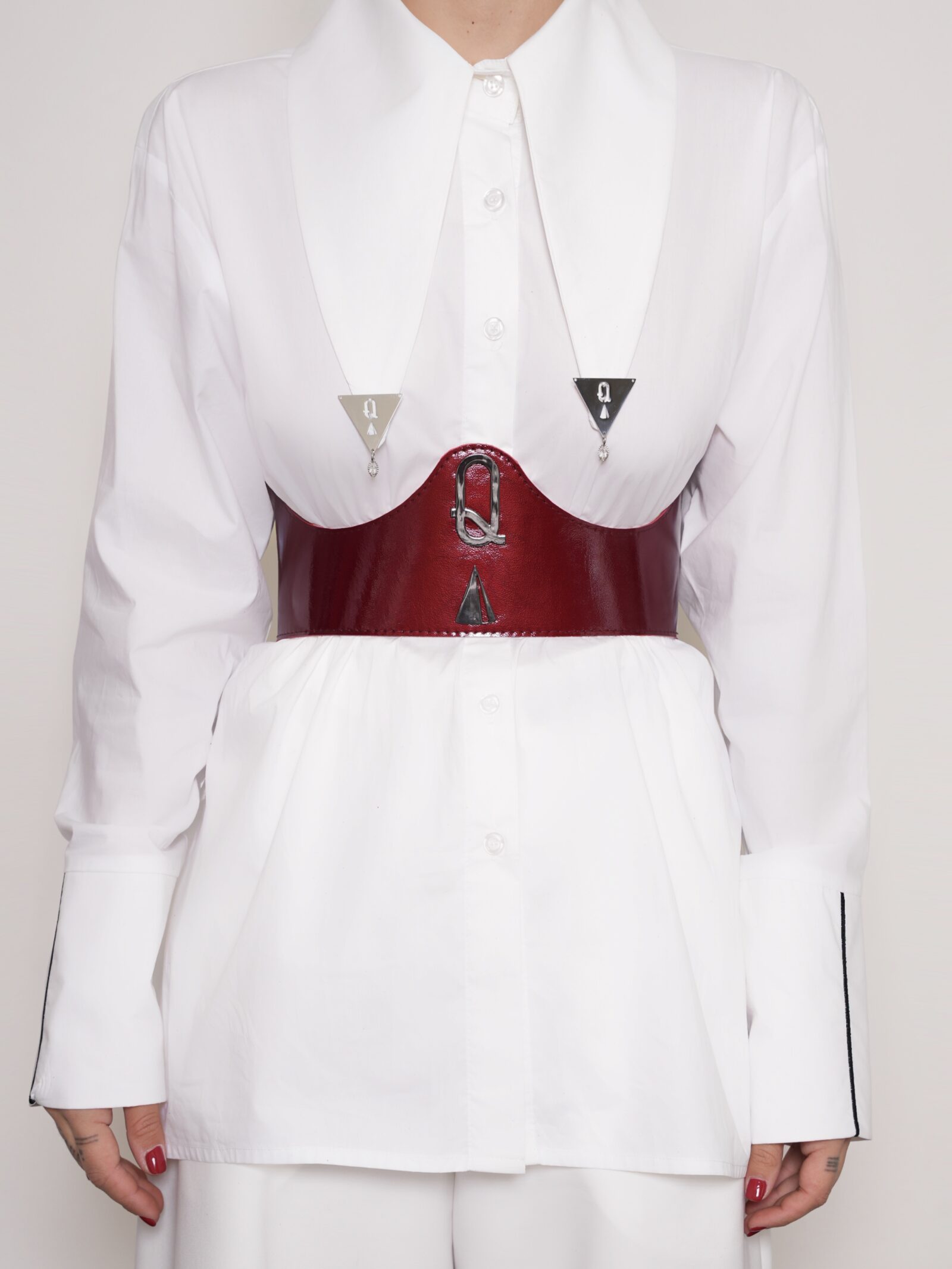 Q CORSET BY QUEEN OF HARNS