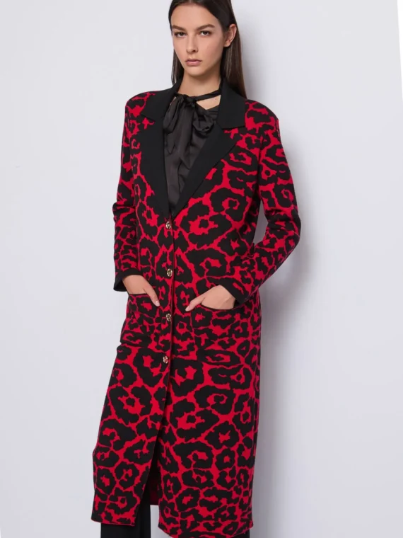 Ζακέτα ζακάρ από μετάξι και μαλλί BY DENNY ROSE