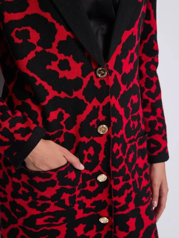 Ζακέτα ζακάρ από μετάξι και μαλλί BY DENNY ROSE