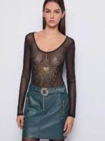 Κορμάκι από τούλι με στρας και τρουκς BY DENNY ROSE