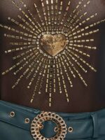 Κορμάκι από τούλι με στρας και τρουκς BY DENNY ROSE