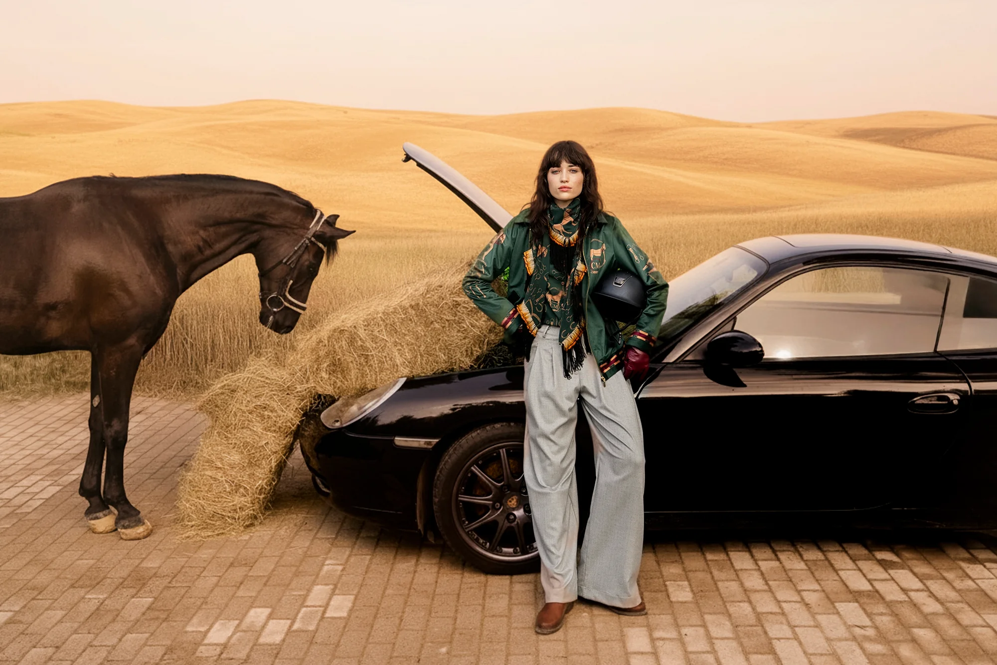 Πουκάμισο βισκόζης ΜΕ ΤΥΠΩΜΑ BY C.MANOLO