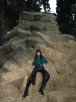 Βερμούδα δερματίνη BY C.MANOLO