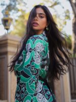 BAROCCO GREEN DRESS BY EIRIANNA THE BRAND