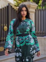 BAROCCO GREEN DRESS BY EIRIANNA THE BRAND