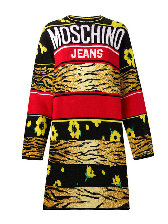 Moschino JEANS Mini Φόρεμα Πλεκτό