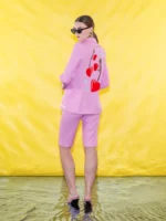 Σακάκι με τύπωμα BY C.MANOLO