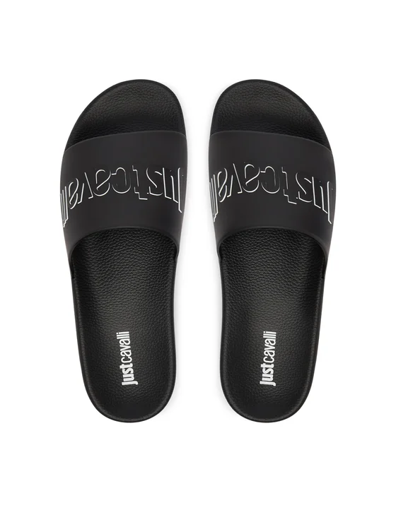 Παντόφλες ΜΑΥΡΕΣ BY JUST CAVALLI