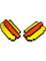 Pixel Pop – Σκουλαρίκια HotDog BY FUNK DA QUEEN