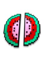 Pixel Pop – Σκουλαρίκια Καρπούζι BY FUNK DA QUEEN