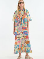 Dress chemise maxi street icons by ANEMH