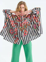 Shirt oversized stripe collision by ANEMH