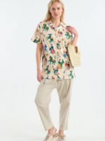 Boxy shirt modern folk by ANEMH