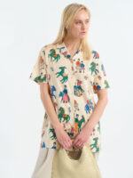 Boxy shirt modern folk by ANEMH