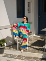 Tina Crop Cardigan (Multi) BY SOBOHEMIAN