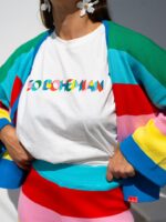 Tina Crop Cardigan (Multi) BY SOBOHEMIAN