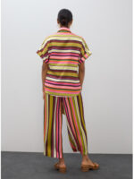 Ριγέ μπλούζα με ζώνη BY LOLA  CASADEMUNT