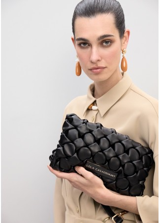 Τσάντα Χιαστί με Εφέ Κόμπου BY LOLA CASADEMUNT