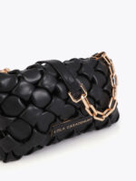 Τσάντα Χιαστί με Εφέ Κόμπου BY LOLA CASADEMUNT