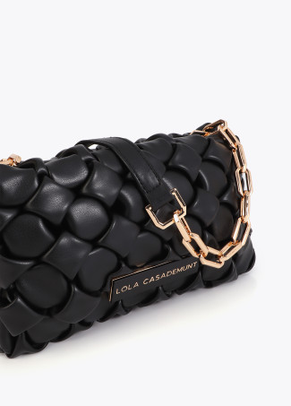 Τσάντα Χιαστί με Εφέ Κόμπου BY LOLA CASADEMUNT