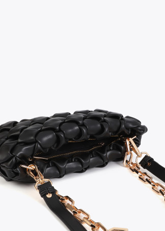 Τσάντα Χιαστί με Εφέ Κόμπου BY LOLA CASADEMUNT