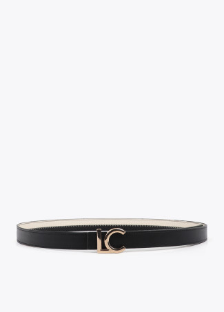 Ζώνη με αγκράφα με το λογότυπο LC BY LOLA CASADEMUNT