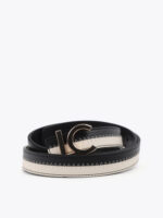 Ζώνη με αγκράφα με το λογότυπο LC BY LOLA CASADEMUNT