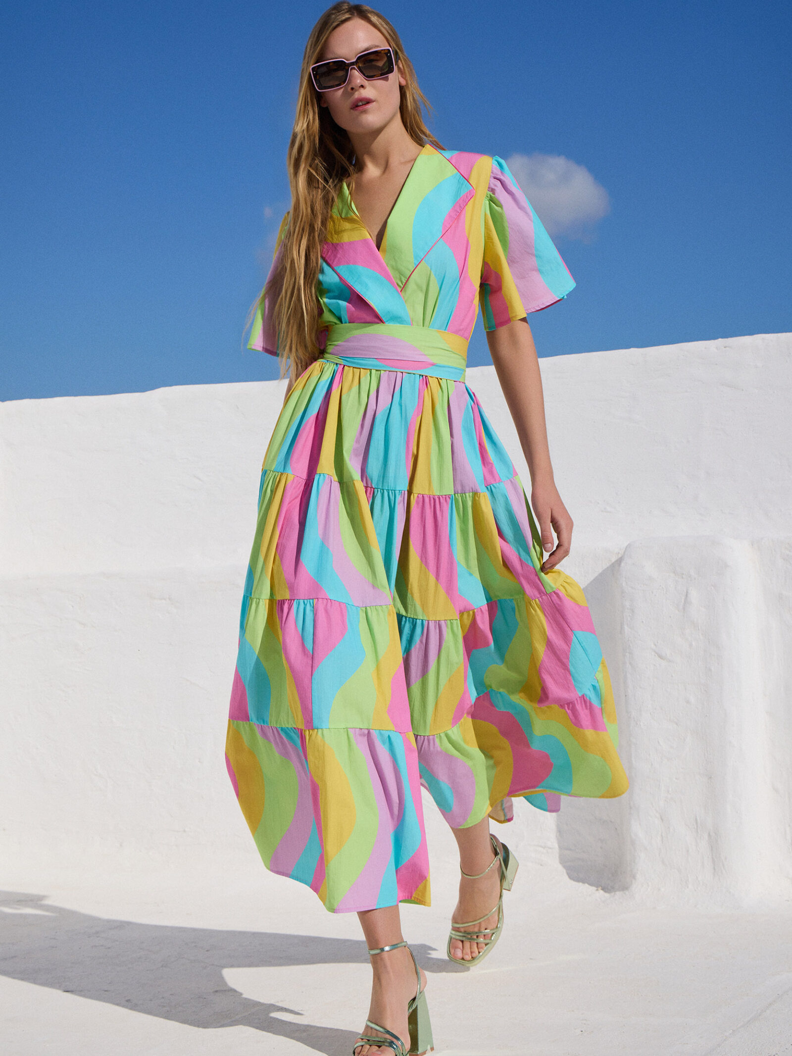 ΦΟΡΕΜΑ 'VANESSA' RAINDOW BY MAMOUSH