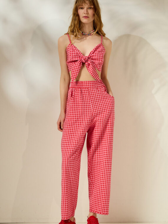 ΠΑΝΤΕΛΟΝΙ ΜΕ ΚΡΟΠ ΣΕ ΚΑΡΟ 'CAPRI' BY MAMOUSH