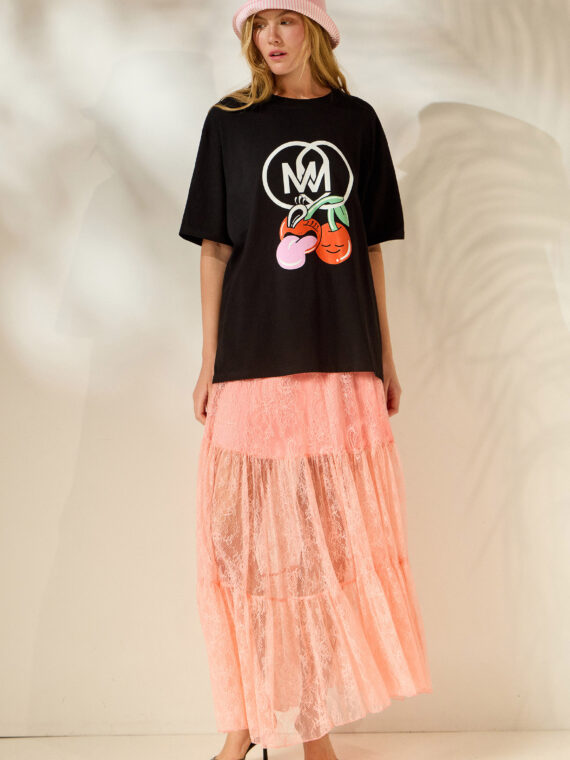 T-SHIRT OVERSIZE 'CHERRY' BY MAMOUSH