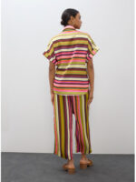 Σατέν ριγέ τυπωμένο culotte BY LOLA  CASADEMUNT