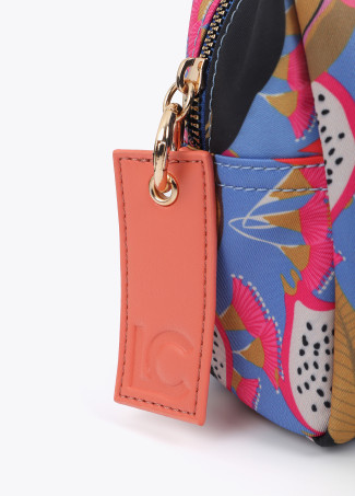 Πολύχρωμη τυπωμένη τσάντα BY LOLA CASADEMUNT