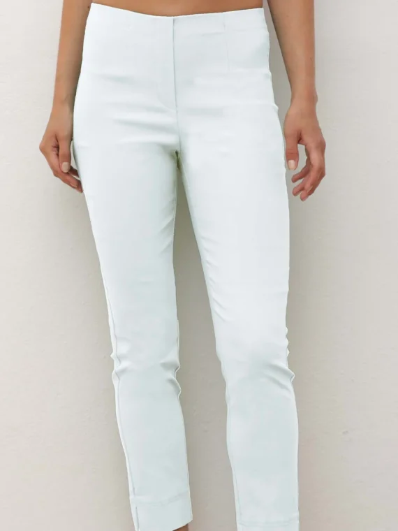 Παντελόνι Bengaline WHITE BY POMODORO