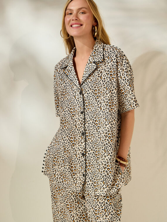 ΠΟΥΚΑΜΙΣΟ 'ANIMAL PRINT' BY MAMOUSH