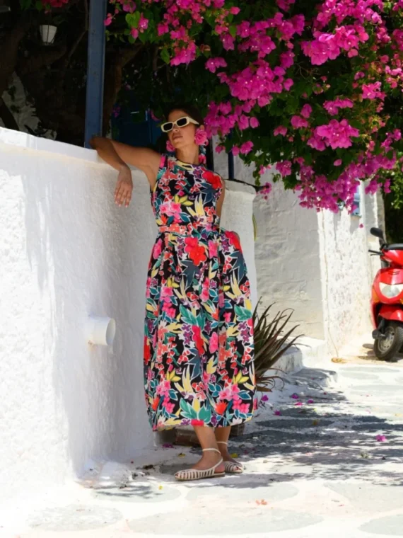 Veta Dress (Black) BY SOBOHEMIAN