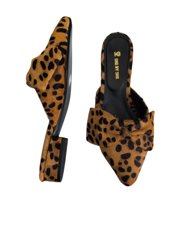 ΔΕΡΜΑΤΙΝΑ MULES PONY (ANIMAL PRINT) SHE BY SHE