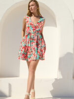 ‘CHARA’ MINI DRESS BY MAMOUSH