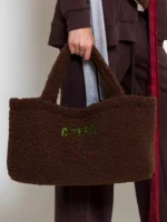 Τσάντα Tote Teddy μεσαίου μεγέθους BY C-THROU