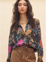 πουκάμισο με animal print και floral BY LOLA CASADEMUNT